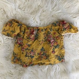 Floral Crop Top